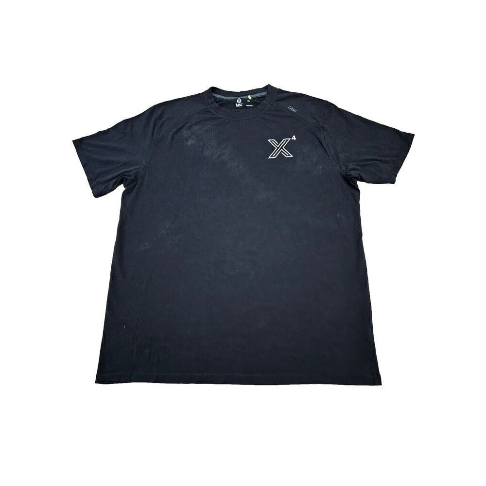 Tasc T Shirt Mens XL Black Short Sleeve Athletic Performance Organic Cotton